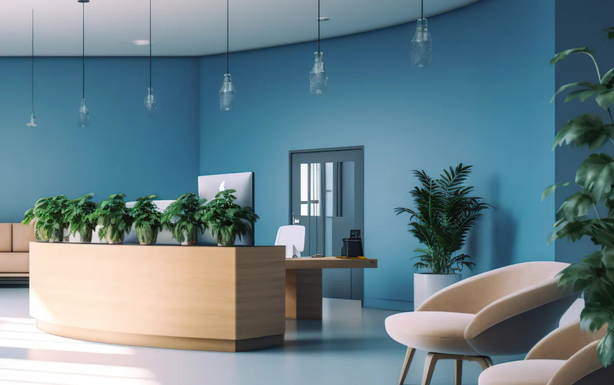 Гладкая краска для стен офисов и холлов - Фото 1 - Olsta