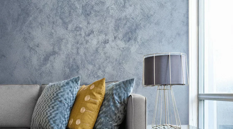 Венецианская штукатурка на кухне