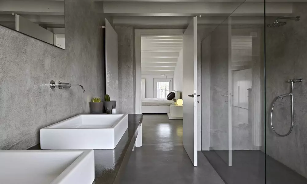 Декоративная штукатурка в санузел