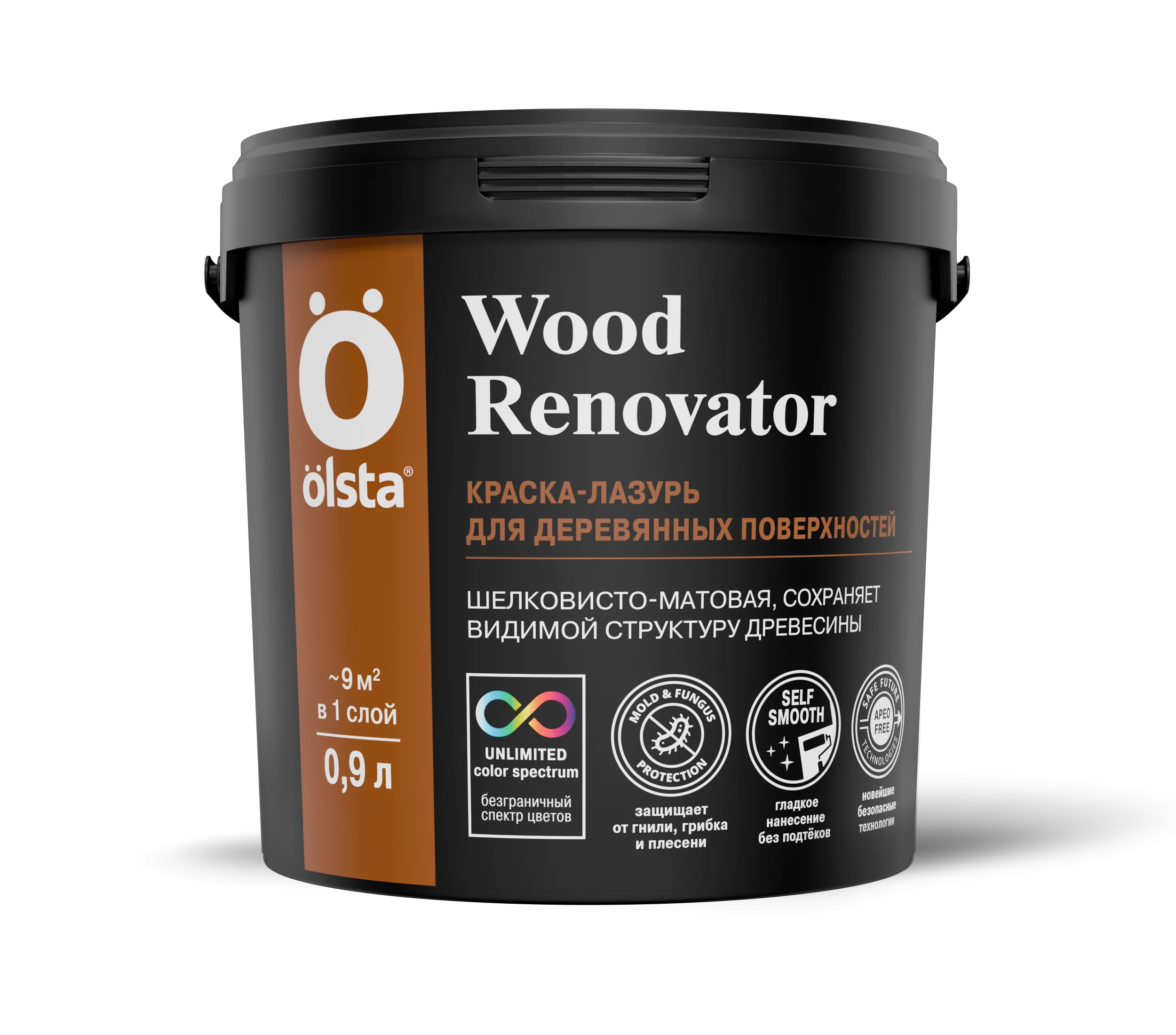 Краска-лазурь для деревянных поверхностей