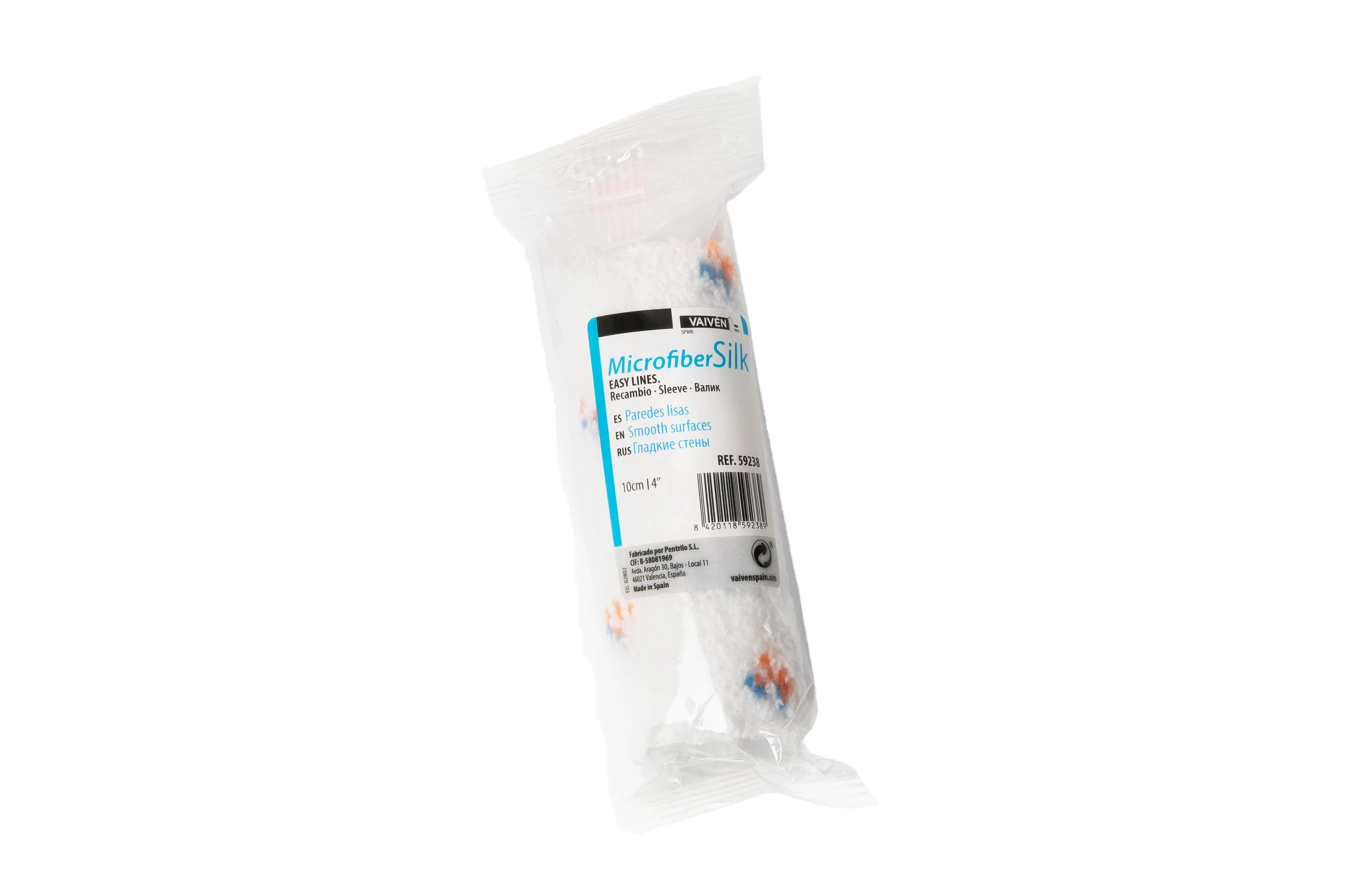 Валик VAIVEN Microfiber Silk окантовочный, тонкий слой для стен и потолков