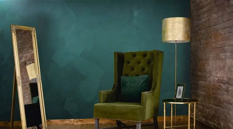 Эксклюзивные интерьеры с уникальными материалами Microcemento и Velours