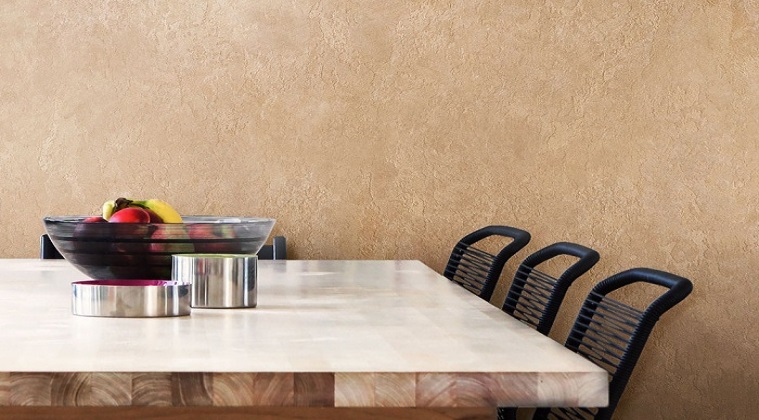 Декоративная штукатурка Два цвета