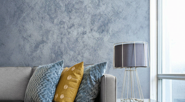 Венецианская штукатурка на кухне