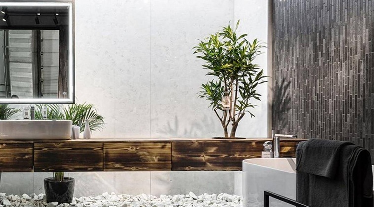 Нанесение декоративной штукатурки Art Beton