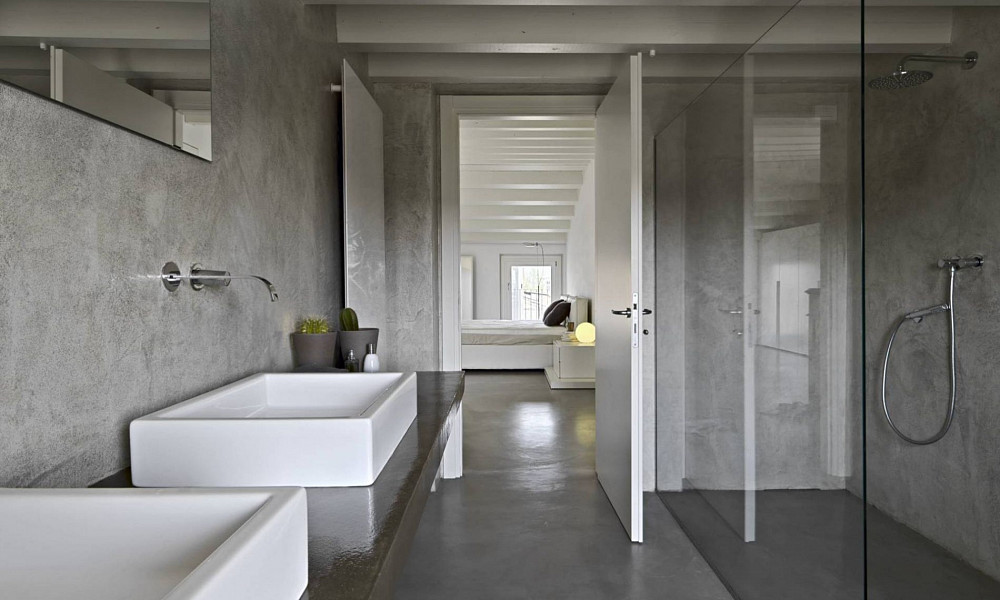 Декоративная штукатурка в санузел