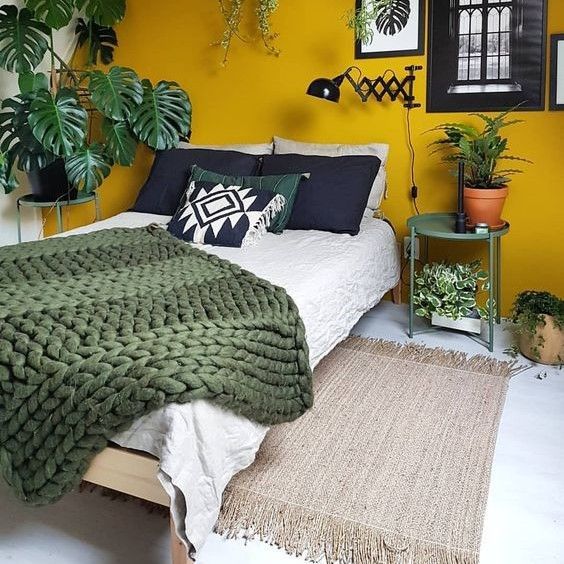 А вы рискнули бы покрасить интерьер в желтый цвет?