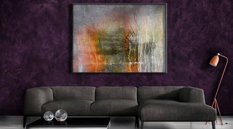 Венецианская декоративная штукатурка в интерьере