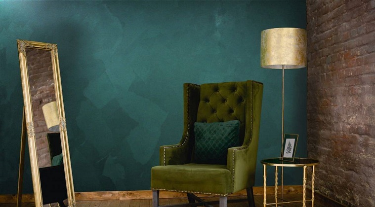 Эксклюзивные интерьеры с уникальными материалами Microcemento и Velours